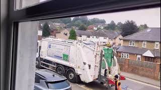 Buckinghamshire council bin lorry [upl. by Anaidirib]