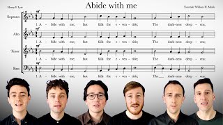 Sing along with The Kings Singers Abide with me [upl. by Ttereve]