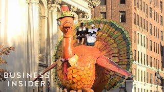 The History Of Macys Thanksgiving Day Parade  Business Insider [upl. by Arva8]