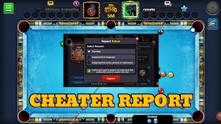 8 Ball Pool Hack  Cheater Report  Backpacking Season [upl. by Llekram842]