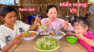 Một ngày ở nhà Đống gói hàng  Nấu miến Măng Vịt Ăn [upl. by Festa]