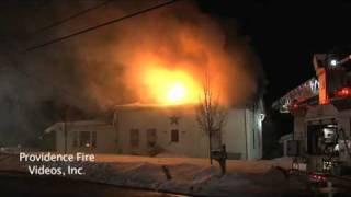 chimney fire extends throughout home in North Smithfield RI [upl. by Barnum]