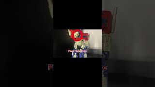 Messing With OptimusStop Motionstopmotion transformers funny cool optimusprime fypシ゚ [upl. by Shuping]