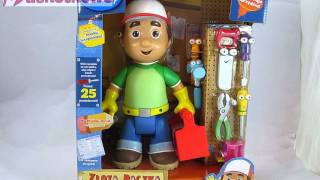 Maskotka interaktywna Maniek Złota Rączka Handy Manny [upl. by Iain748]