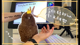 ✨신티크 프로 24 5개월차 사용기 amp 매우 솔찍한 리뷰 영상✨  cintiq pro 24 review [upl. by Kassab65]