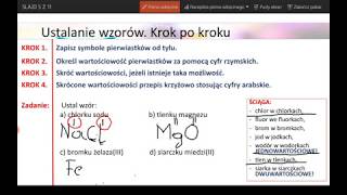 Ustalanie nazw i wzorów związków chemicznych [upl. by Theurich849]