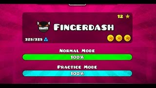 EL FINGERDASH MAS RARO EN TODO GEOMETRY DASH [upl. by Odie866]