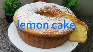 Lemon cake recipe fetihayredin [upl. by Rhu]