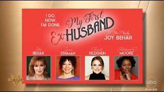 Joy Behar Returns To The Stage In Her New Play My First ExHusband  The View [upl. by Channa895]