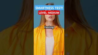 Smartness test level medium🧠quiztime quiz knowledge smart [upl. by Banwell102]