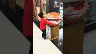 cutebaby cutebabyshorts biggestburger loveburgermastitime mall [upl. by Pool869]