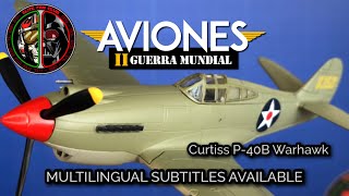 🔴 Avíones de la Segunda Guerra Mundial  Curtiss P40B Warhawk  🔴 salvat ww2 airplane [upl. by Diandre]