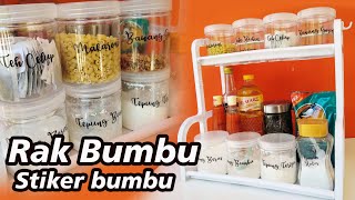 RAK BUMBU DAPUR MINIMALIS [upl. by Adyaj360]