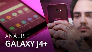 Samsung Galaxy J4 Análise  Review [upl. by Rieth]