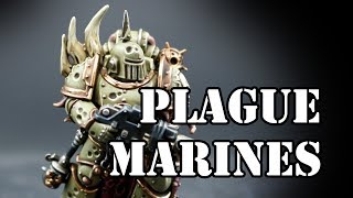 How to paint Death Guard Plague marines [upl. by Picker]