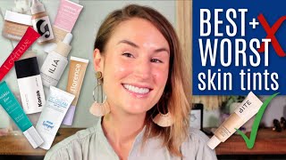 BEST  WORST SKIN TINTS  Swatches Ingredients Performance  MORE [upl. by Holden]