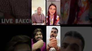 Deepak kalal live Jasleen matharu 😂😂😂 [upl. by Ranson585]