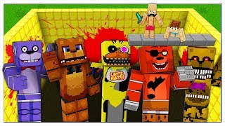 NON CADERE NELLA PISCINA DEGLI ANIMATRONICS  Minecraft ITA [upl. by Aggi15]