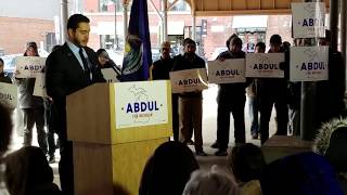 Dr Abdul El Sayed 2018 Governor Announcement [upl. by Owen699]