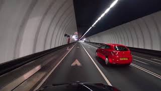 The Queensway Tunnel 4K POV Birkenhead to Liverpool [upl. by Findlay]