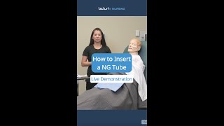 StepbyStep NG Tube Insertion Guide 🏥  Expert Nurse Demonstration [upl. by Geer]