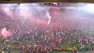 Incredible scenes as Union Berlin reach Bundesliga for first time ever [upl. by Erodeht541]