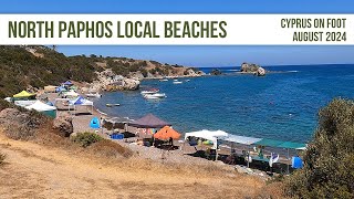 Local Beach Favourites On The North Paphos Coast [upl. by Hsoj]