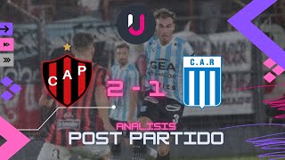 PATRONATO 2  RACING 1 PRIMERA B NACIONAL FECHA 5 [upl. by Post]