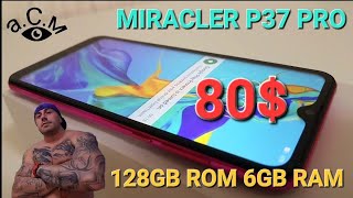 MIRACLER P37 PRO 128GB ROM 6GB RAM 80 аСм [upl. by Ressan]