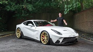 HERES A TOUR OF OUR £400000 CUSTOM FERRARI F12 [upl. by Llenrub551]