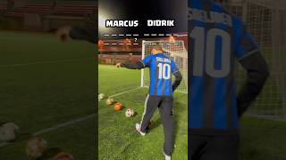 10 BALL CURVE CHALLENGE ⚽️  shorts football [upl. by Stover]