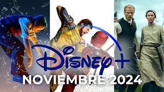 DISNEY PLUS Estrenos NOVIEMBRE 2024 [upl. by Audras]