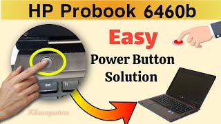 HP probook 6460b power button issue  complete solution video [upl. by Llenyl]