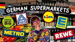 A guide to the GERMAN supermarkets  everything you need to know [upl. by Ozneral]