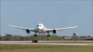 United — 787 Dreamliner ORD landing [upl. by Ardeha563]