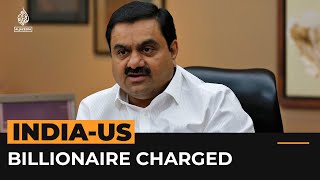 Who is Indian billionaire Gautam Adani charged with fraud by the US  AJ shorts [upl. by Nus193]