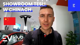 SHOWROOM TESLI W CHINACH [upl. by Atsocal]