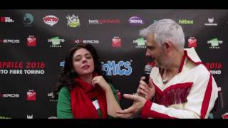 Le interviste di Torino Comics  Domitilla DAmico [upl. by Grove]