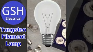 Identifying a Tungsten Filament Lamp Bulb How do they Work [upl. by Coulter]