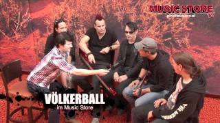 RammsteinTribute VÖLKERBALL  Interview im Music Store  neues Video Radioaktiv [upl. by Lleynod]