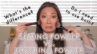 Setting Powders vs Finishing Powders [upl. by Raffaj]