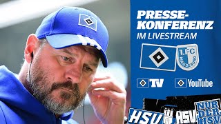 RELIVE PRESSEKONFERENZ MIT STEFFEN BAUMGART I HSV vs 1 FC Magdeburg I 9 Spieltag [upl. by Idell]