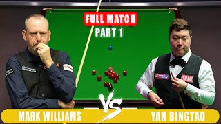 Mark Williams Vs Yan Bingtao Northern Ireland Open Final Snooker Highlights 2017 Part 1 [upl. by Lan]