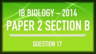 IB SL Biology Past Paper 2 Questions  Question 17 Conservation of DNA sequence during replication [upl. by Nosredneh738]