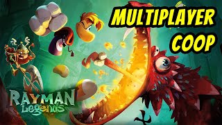 Rayman Legends PS4  2 jogadores gameplay Coop [upl. by Earesed648]