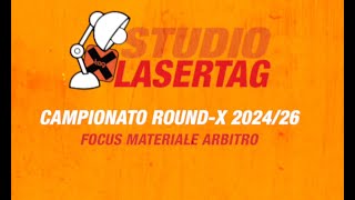 Studio Lasertag  CAMPIONATO ROUNDX  ARBITRI [upl. by Arinaid656]