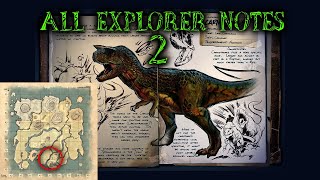 How To Find All Explorer Notes On The Island  Ark Survival Evolved  Part 2 [upl. by Dercy]