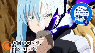 That Time I Got Reincarnated as a Slime Season 3  OFFICIAL TRAILER [upl. by Byrdie]