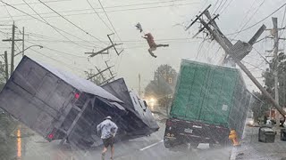 TOP 14 minutes of Natural Disasters Most Horrific Storm in China caught on camera [upl. by Annabela372]