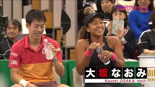 Naomi Osaka at Evert Tennis Academy  By WOWOW TV Japan [upl. by Sebbie684]